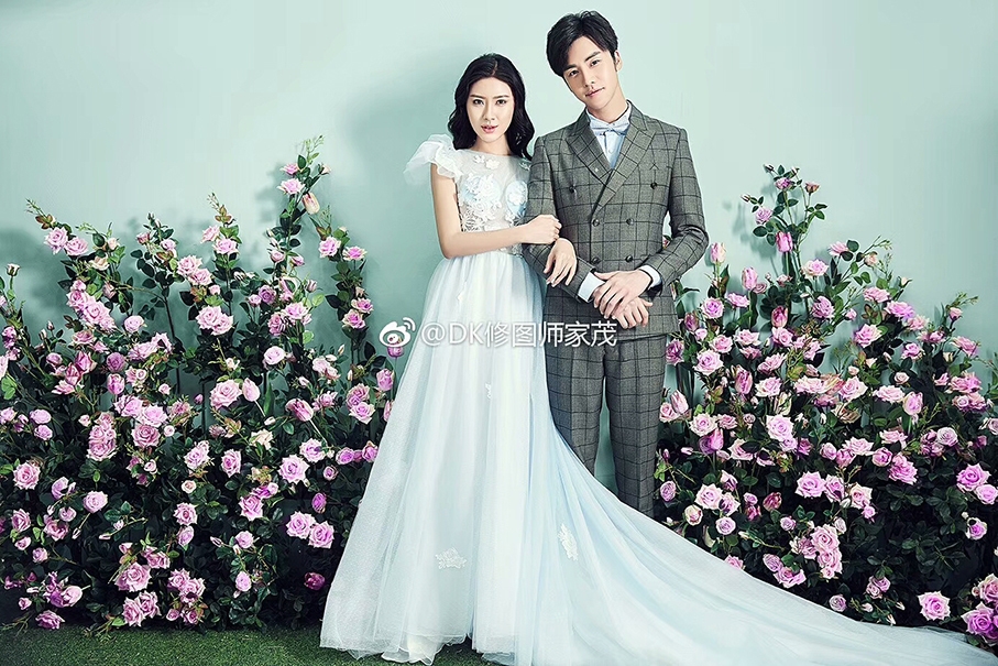 依偎在你身旁 婚纱照