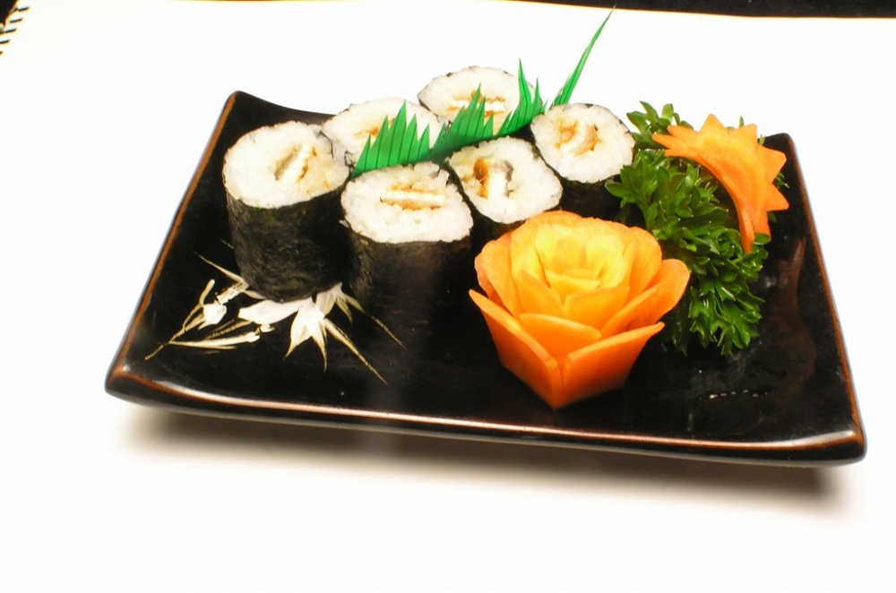 鳗鱼寿司卷美食素材图片炖品汤羹