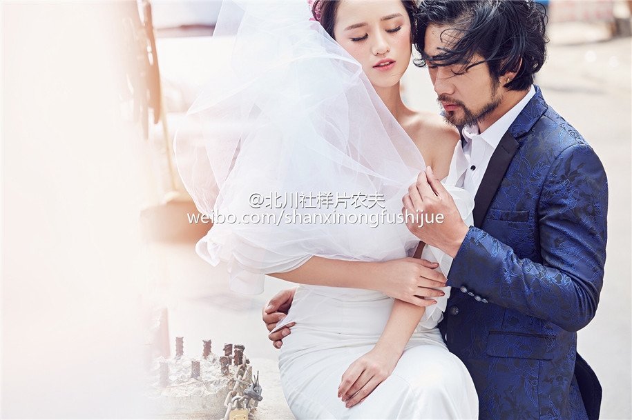 复古小清新 婚纱照