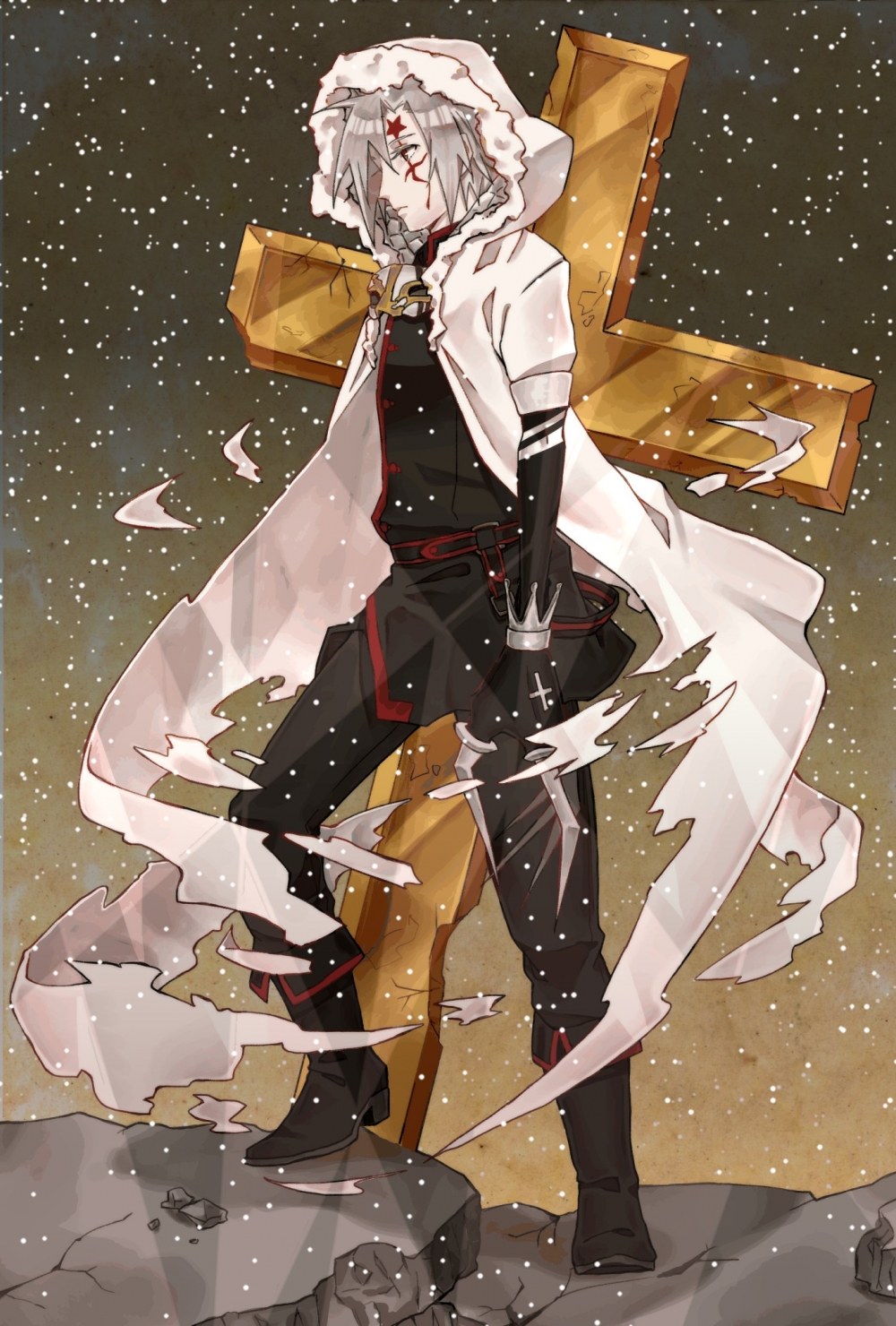 驱魔少年第二季手机壁纸 与恶魔战斗的美少年