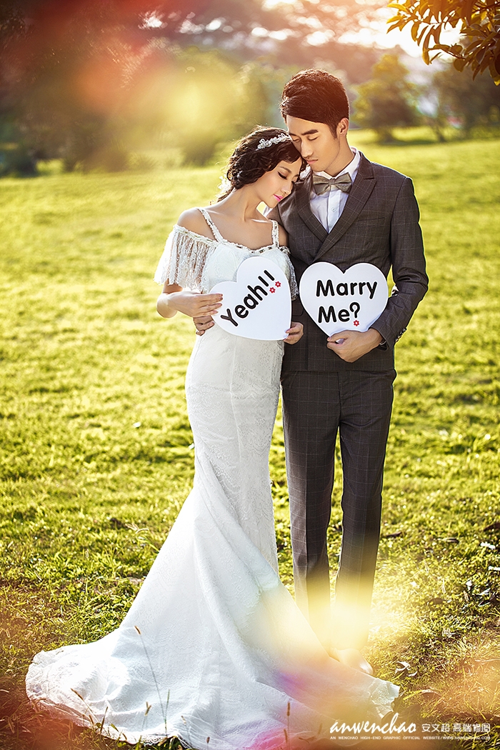 相知相守 婚纱照