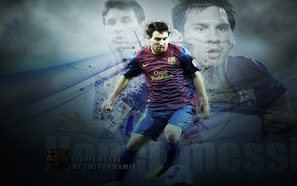 ZOL精选Messi 特辑桌面壁纸