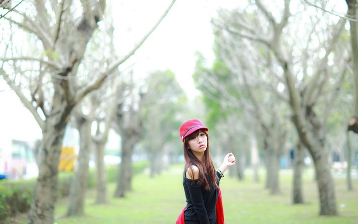 性感清纯女生写真壁纸