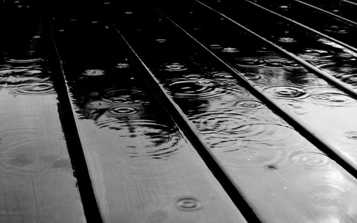 下雨天风景高清桌面壁纸