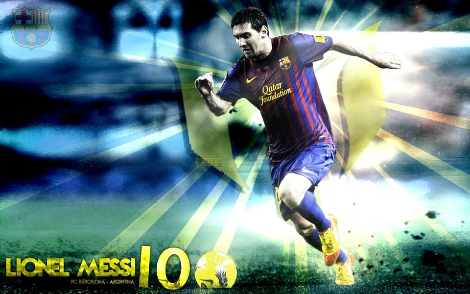 ZOL精选Messi 特辑桌面壁纸