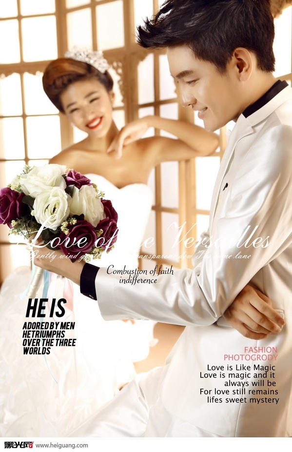 Fall in love with luxury convention 婚纱照
