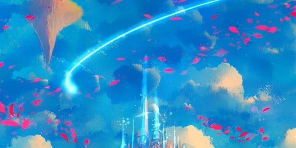 漫画里的风景