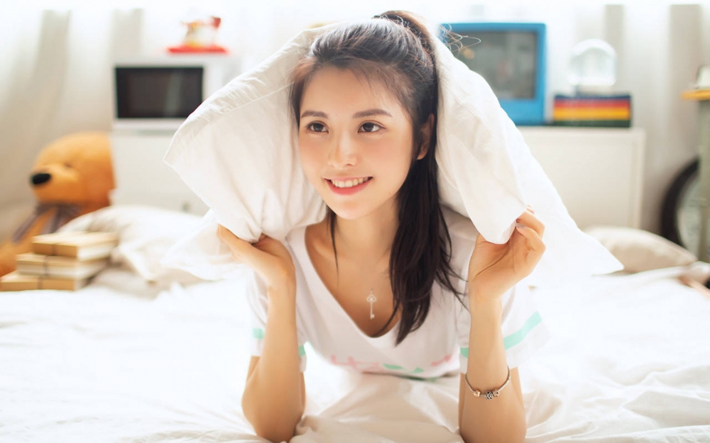 清纯日本马尾美少女图片