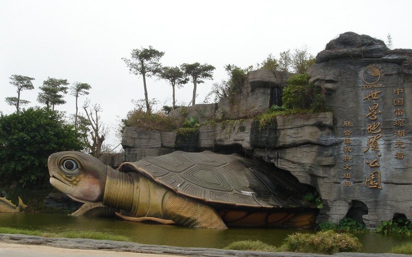 湛江湖光岩自然风景桌面壁纸