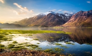 风景图片：清新的山水风景
