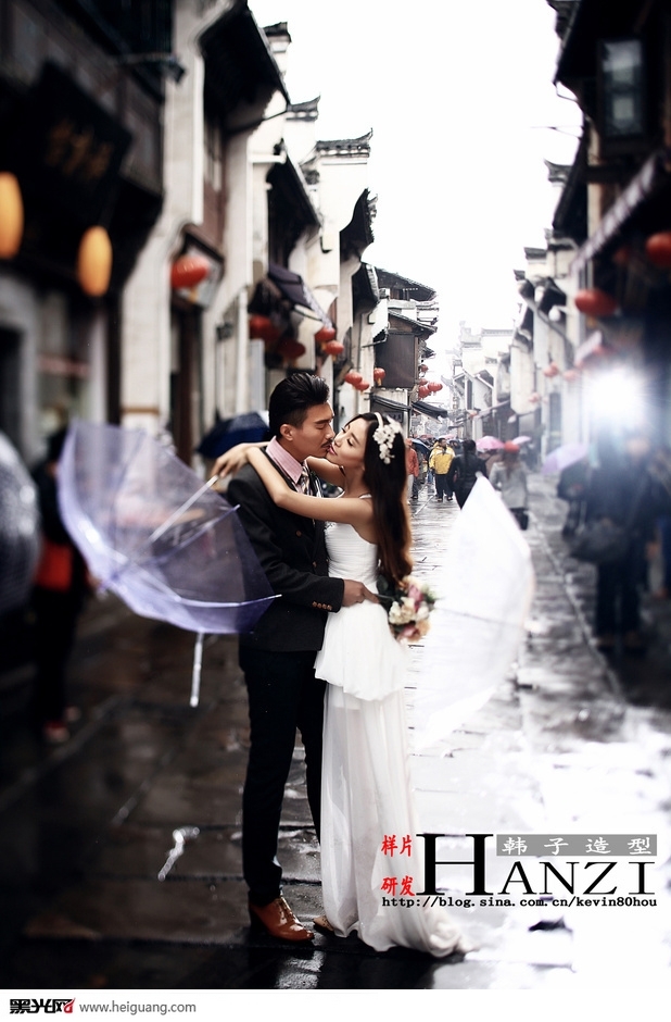 雨季的记忆武汉婚纱照