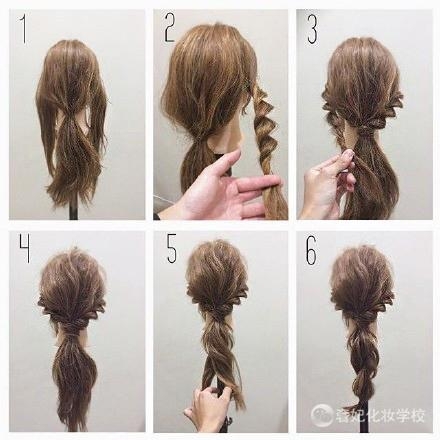 九款慵懒韩式编发  手残党别怕编发超简单哟