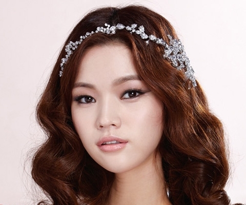 最美韩式新娘发型图片欣赏