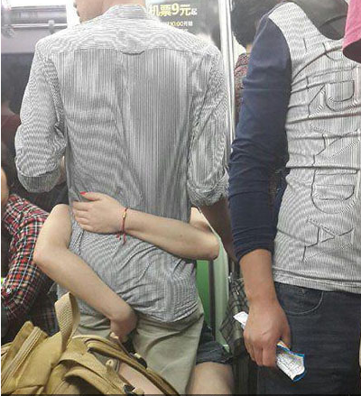 妹子已经进入状态了