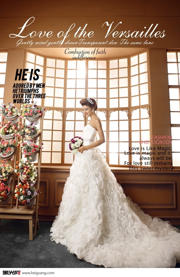 Fall in love with luxury convention 婚纱照