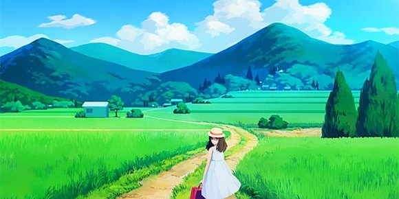 漫画里的风景