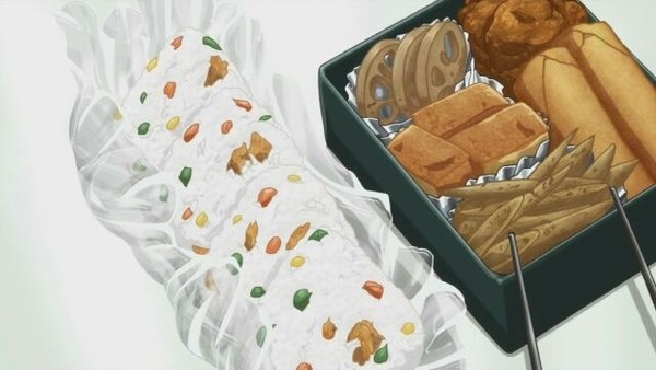 卡通美味便当可爱图片