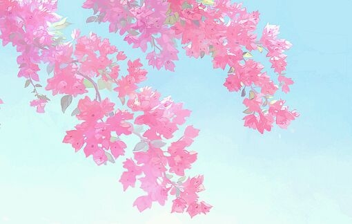 爱我的时候 樱花遍满山野。