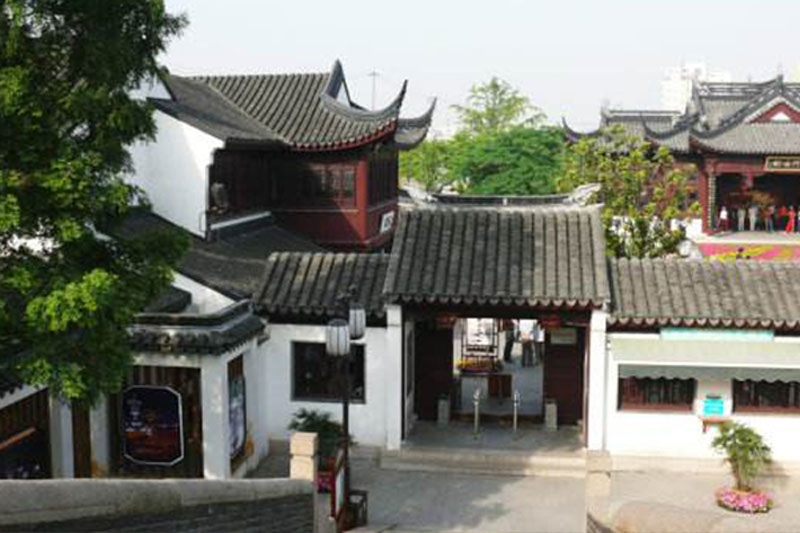 漂亮的寒山寺风景图片