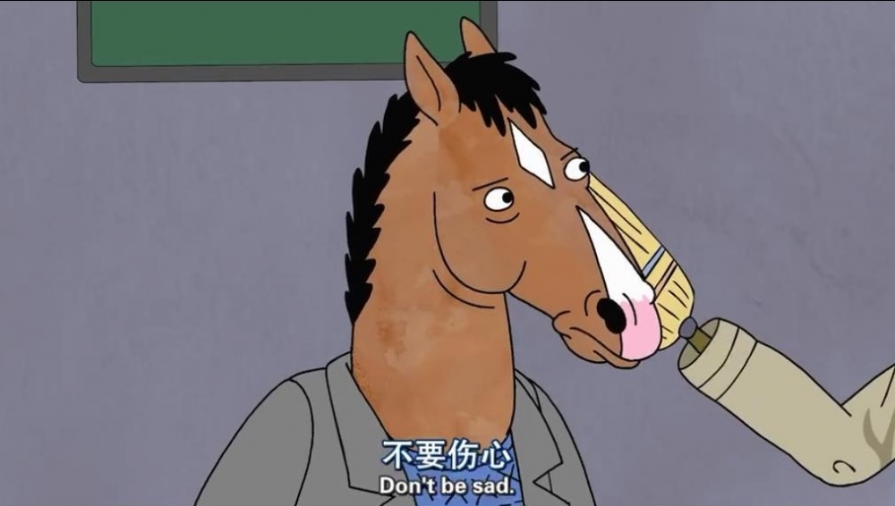 马男波杰克语录文字图片
