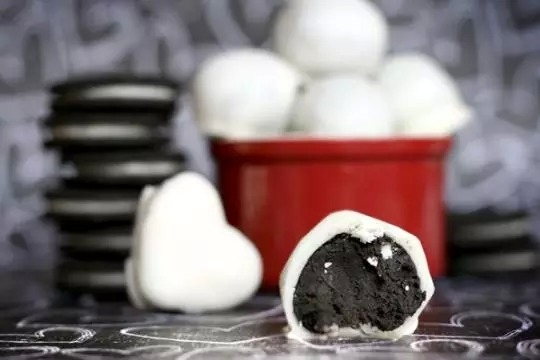 网红奥利奥美食甜点摆盘可爱图片