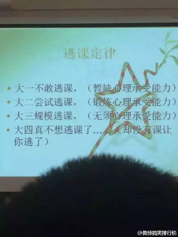 大学里的几个定律 看完竟无力反驳