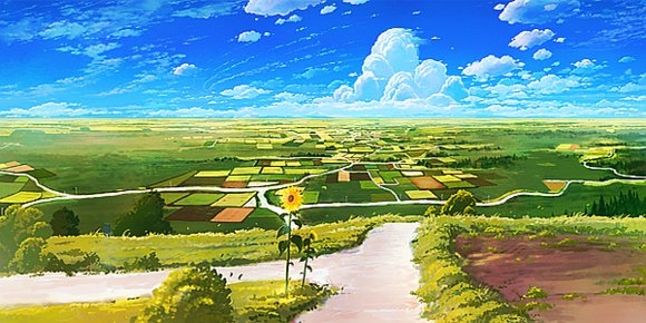 漫画里的风景