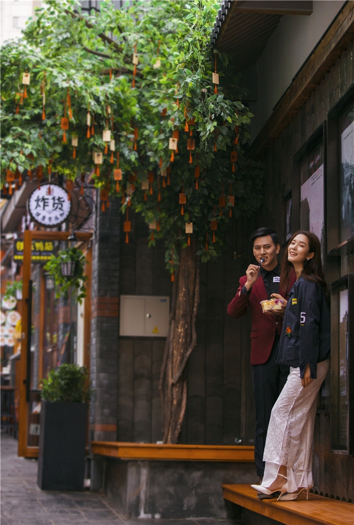 笑的多甜 婚纱照