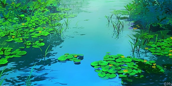 漫画里的风景