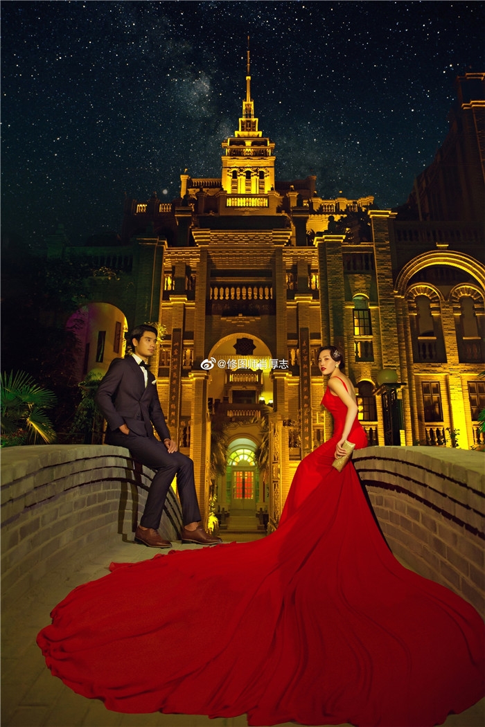 夜舞 婚纱照