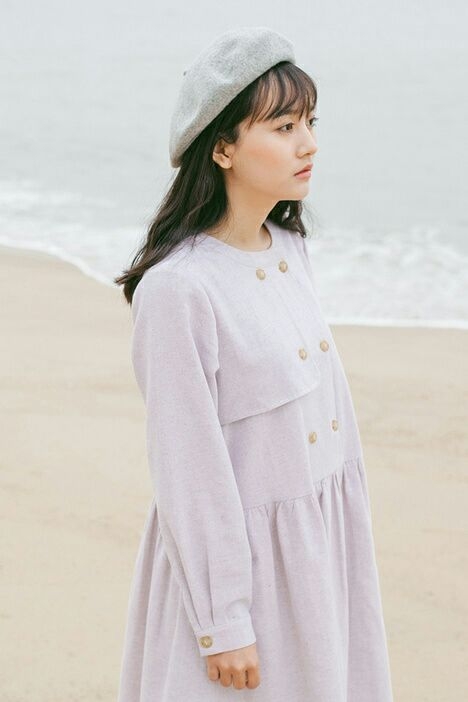 女生森系裙