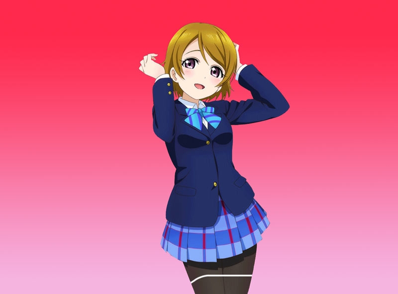 Hanayo Koizumi校服图片 LoveLive花阳酱校服动漫图片