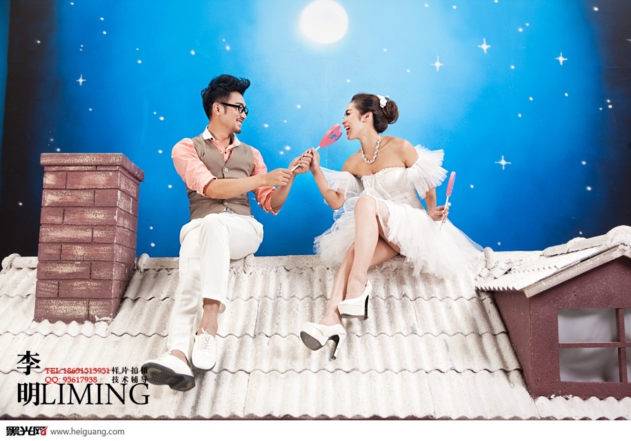 星星 婚纱照