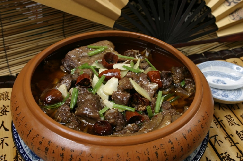 东山老鹅中式菜品美食素材图片