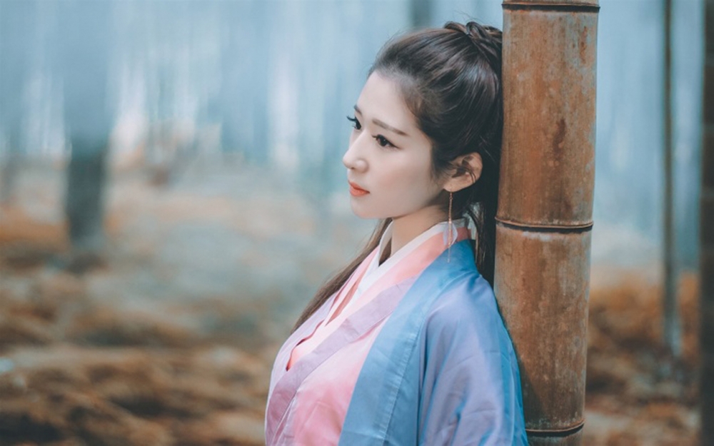 古风美女唯美写真宽屏桌面壁纸