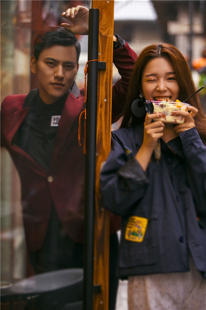 笑的多甜 婚纱照