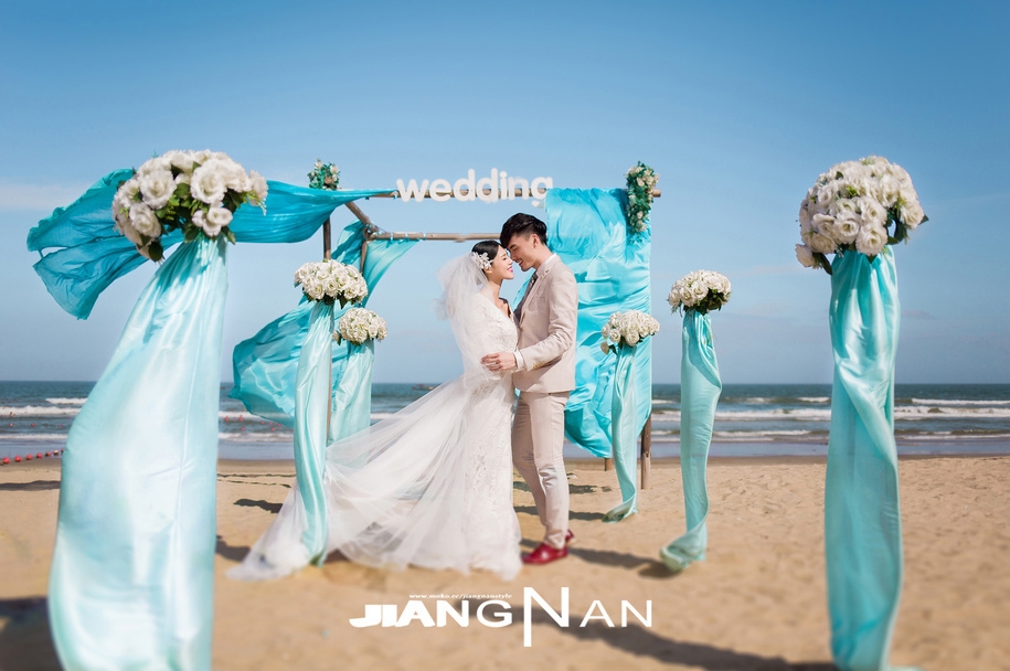 蓝海殿堂 婚纱照