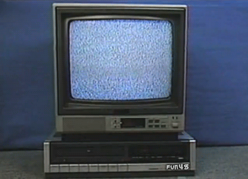 老式电视机雪花