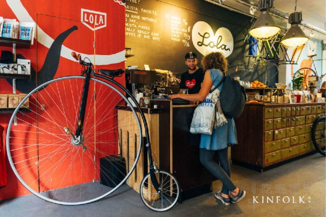 LOLA BIKE CAFE：一间自行车主题的咖啡店