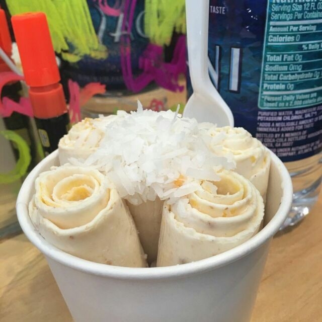 风靡美国的卷卷水果冰激凌