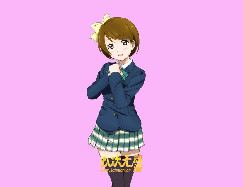 Hanayo Koizumi校服图片 LoveLive花阳酱校服动漫图片