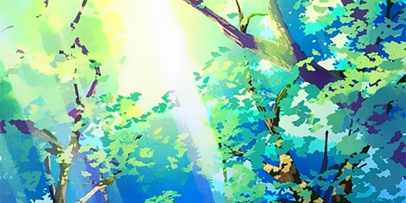 漫画里的风景