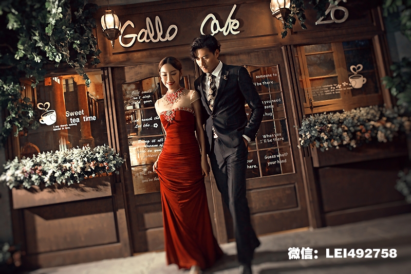 简欧情怀欧美婚纱照