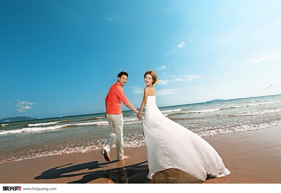 幸福海 婚纱照
