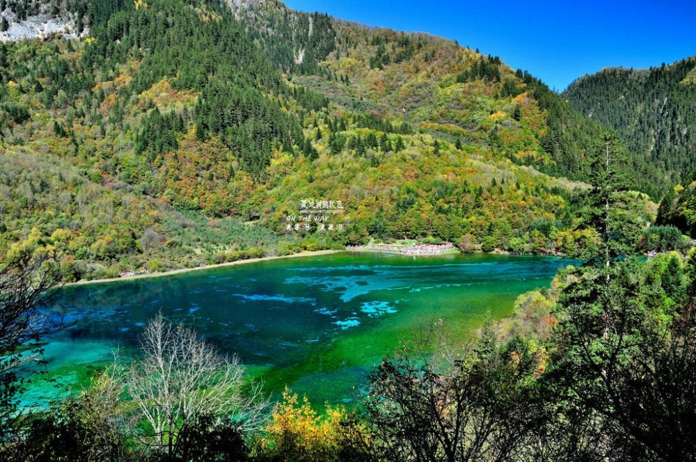 九寨沟秋色美丽风景图片壁纸