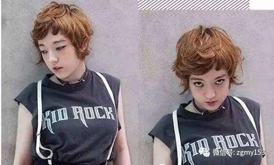 优雅且有女人味的超短发发型
