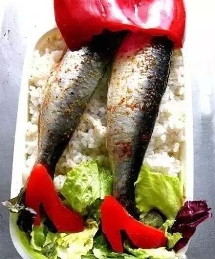 盒饭都这么有创意