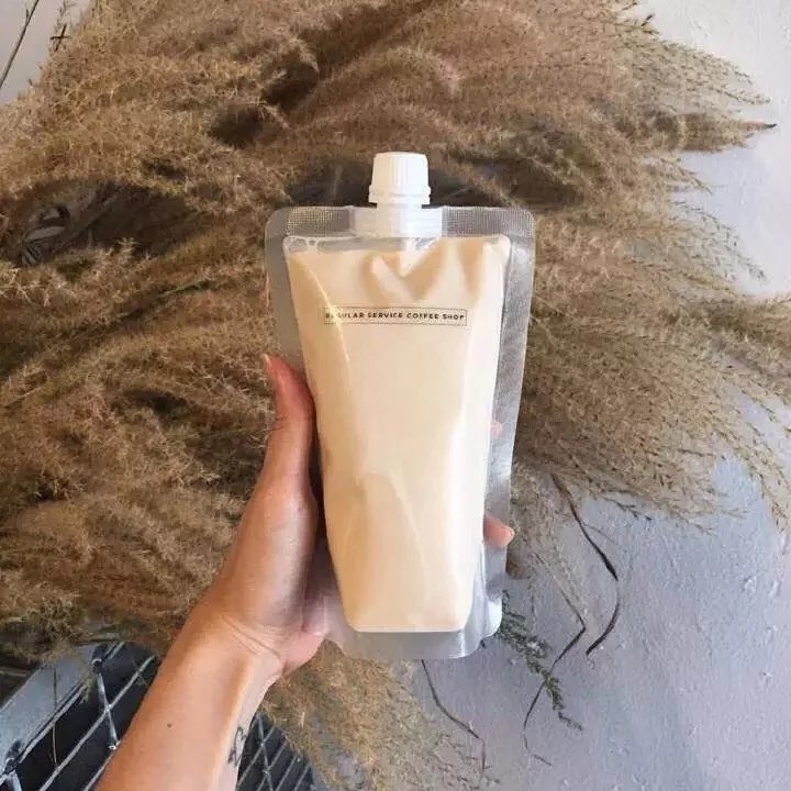 Regular家的袋装便携奶茶.