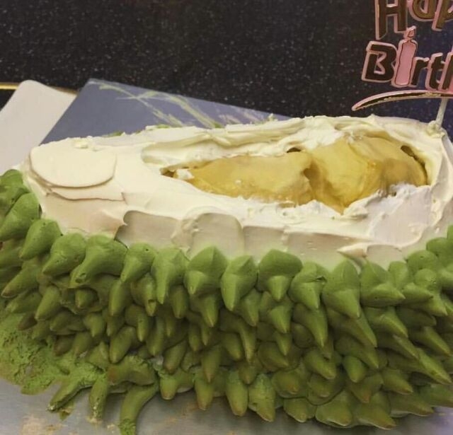 有没有吃过榴莲蛋糕