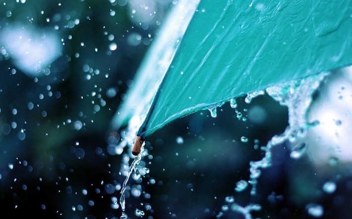 唯美自然雨景高清风景图片